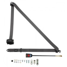 Front Automatic Seat Belt For Leyland Clydesdale Grey