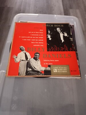 Billy Daniels Torch HOur Vinyl Mercury Records