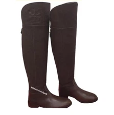 NIB TORY BUCH Brown Simone Over The Knee 35mm Boots *CHOOSE YOUR SIZE *