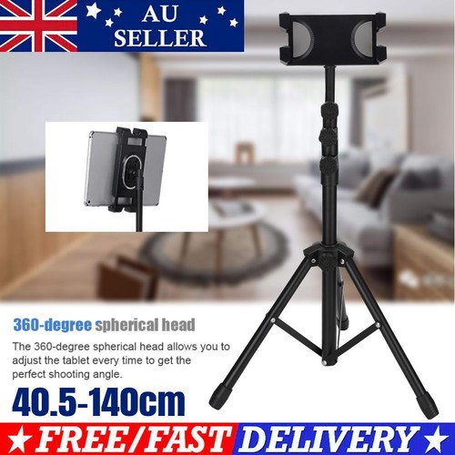 Universal Floor Tripod Tablets Stand Carrying Bracket Holder for iPad 7 ...
