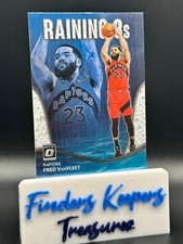 FRED VANVLEET~2022-23 DONRUSS OPTIC BASKETBALL*RAINING 3's *INSERT #10~RAPTORS