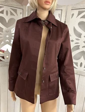 A.V.V. Michel Klein Copper Jacket Size 38 Medium