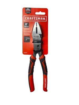 Premium Craftsman Diagonal Cutting Pliers 8-inch Compound Action