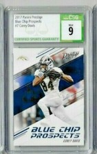2017 Panini Prestige Corey Davis Blue Chip Prospects CSG 9