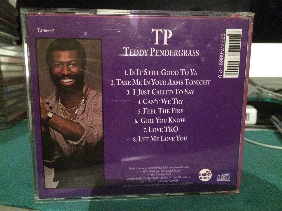 TP by Teddy Pendergrass (CD, Apr-1993, The Right Stuff) T2-66691