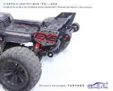 Nylon Wheelie Bar Rise Head for 1/8 KRATON 6S BLX EXB V2 ARA8708T1 RC