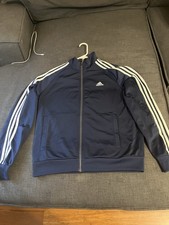 ADIDAS Men  s Tracksuit Jacket Skze M Navy Blue