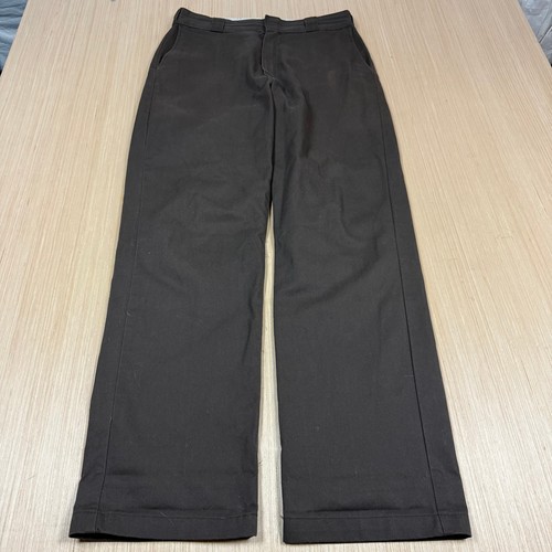 Dickies 874 Original Fit Pants Dark Brown Vintage y2k 34x33 skater work