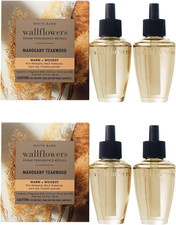 Wallflowers Refills, Mahogany Teakwood Scent, Plug-In Air Freshener Refills for