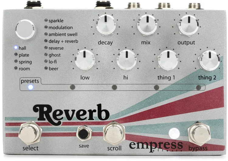 Empress Effects Reverb Pedal