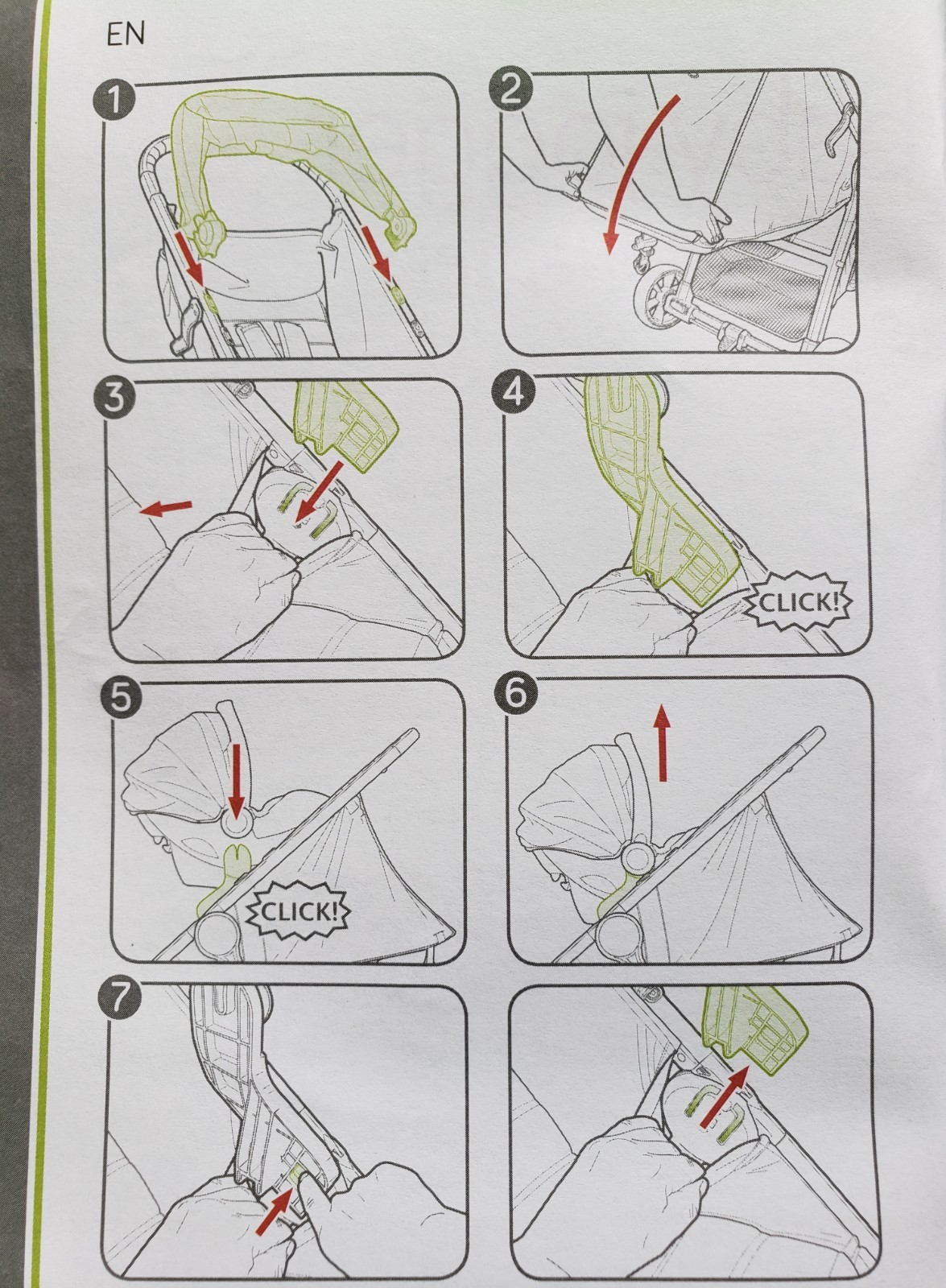 Graco CAR SEAT ADAPTER or Baby Jogger For City Mini 2/City Mini GT2/City Elite 2