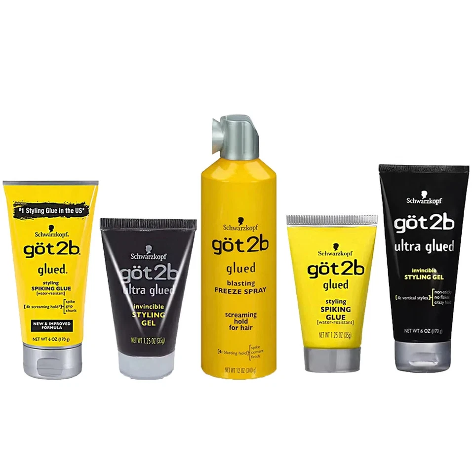 Got2b Glued Blasting Freeze Spray Strong Hold Water Resistant Hair Wig Styling - Image 2 of 4