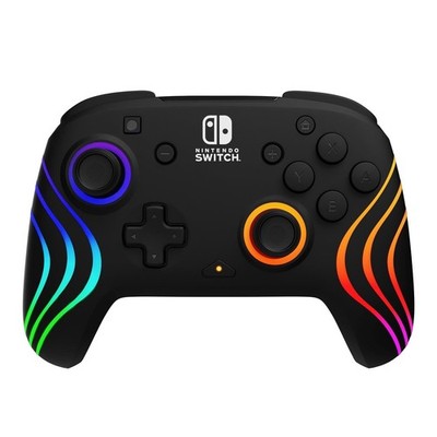 PDP Nintendo Switch Afterglow Wave- Wireless- Black for sale