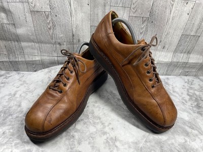 Mephisto Oxford Men 8.5M Abel Air-Relax Shoes Brown Goodyear Welt Leather Dress