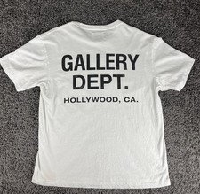 Gallery Dept. Logo White Mens Crew Neck Short...