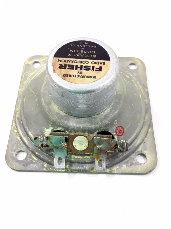 Динамик винтажный Fisher 3 дюйма твитер 8 Ом протестирован воспроизводит идеально аудио - Изображение 4 из 4