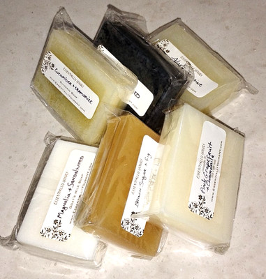 Glycerin or Goat's Milk Soap, Essential Oil Infused Herbal Extract Custom Scent