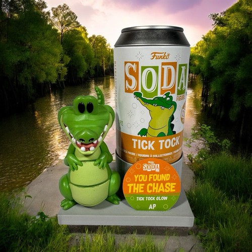 ARTIST PROOF Funko SODA CHASE Peter Pan Tick Tock Glow RARE AP