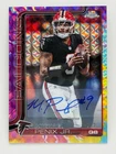 2025 Topps Chrome Michael Penix Jr Auto Tie-Dye Refractor 2/2 Falcons QB
