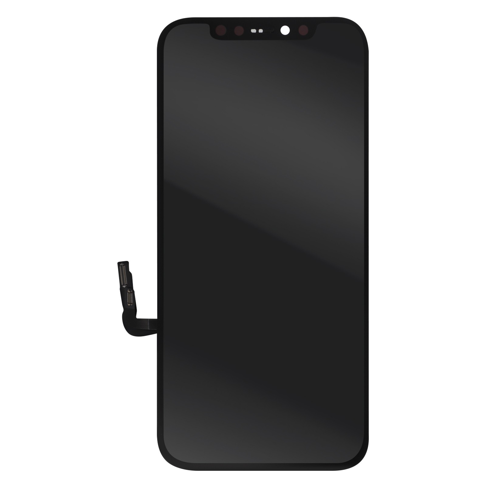 Écran iPhone 12 Hard OLED Clappio Vitre Tactile Noir de Qualité Supérieure