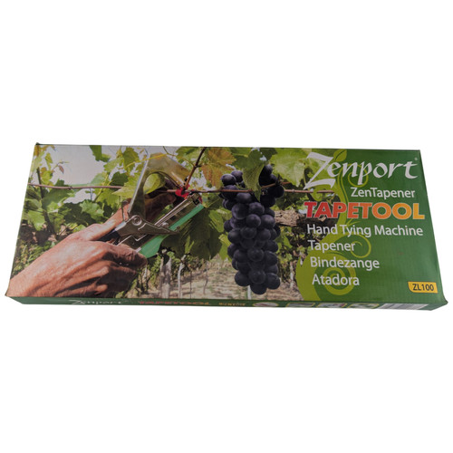 Zenport ZL100 ZenTapener TapeTool Large Plant Tie Hand Tying Machine