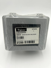 Hoffman A-865JFGQRPWR Enclosure Solid Cover with Quick Release Gray window