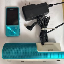 SONY Walkman, light blue, working condition confirmed.