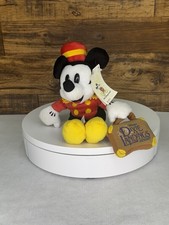 Polynesian Resort Bellhop Mickey Mouse Mini Bean Bag Plush Walt Disney World