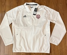 adidas Indiana Hoosiers Sideline 25-26 CFP National Champs 1/4-Zip Jacket Small
