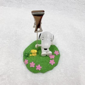 [Unused] SNOOPY Clip Calendar Tabletop Woodstock