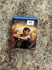Immortals (Blu-ray/DVD, 2012, 3-Disc Set, Canadian 3D) + Slipcover VG