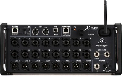 Behringer X Air XR18 18-channel Tablet-controlled Digital Mixer