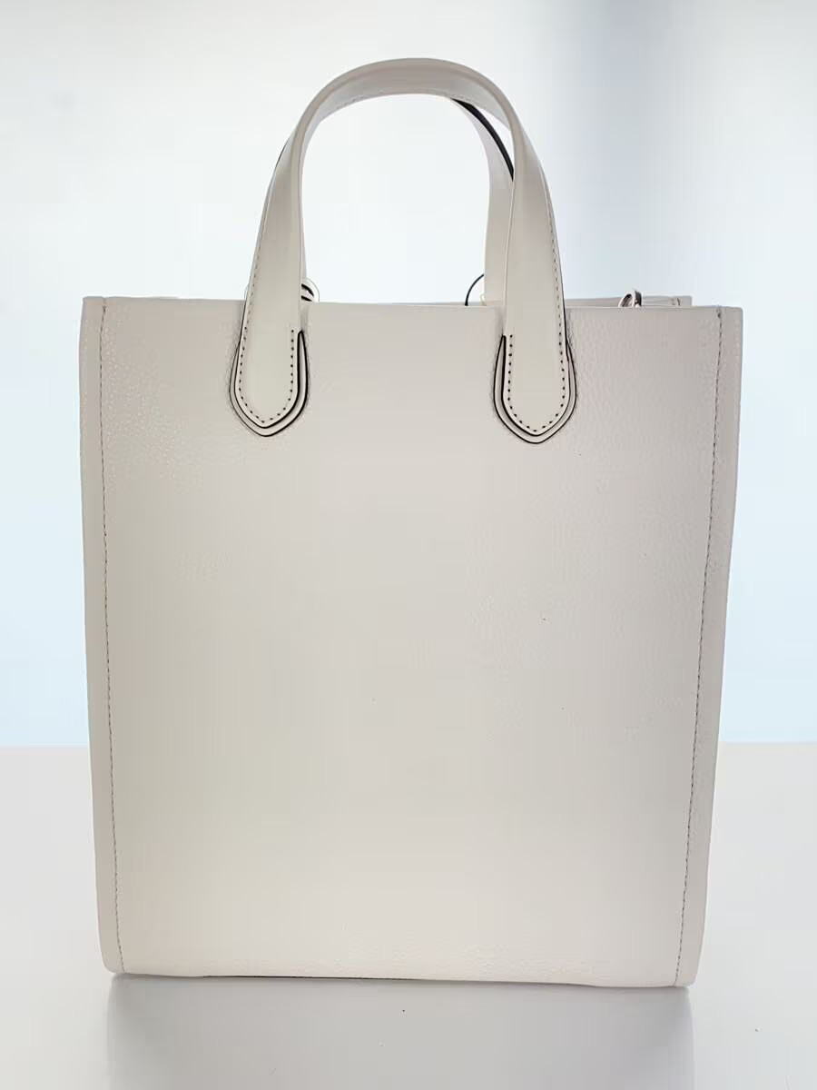 MICHAEL KORS GIGI Medium Shoulder Bag in White Leather (30S4S3GT2L) thumbnail 3