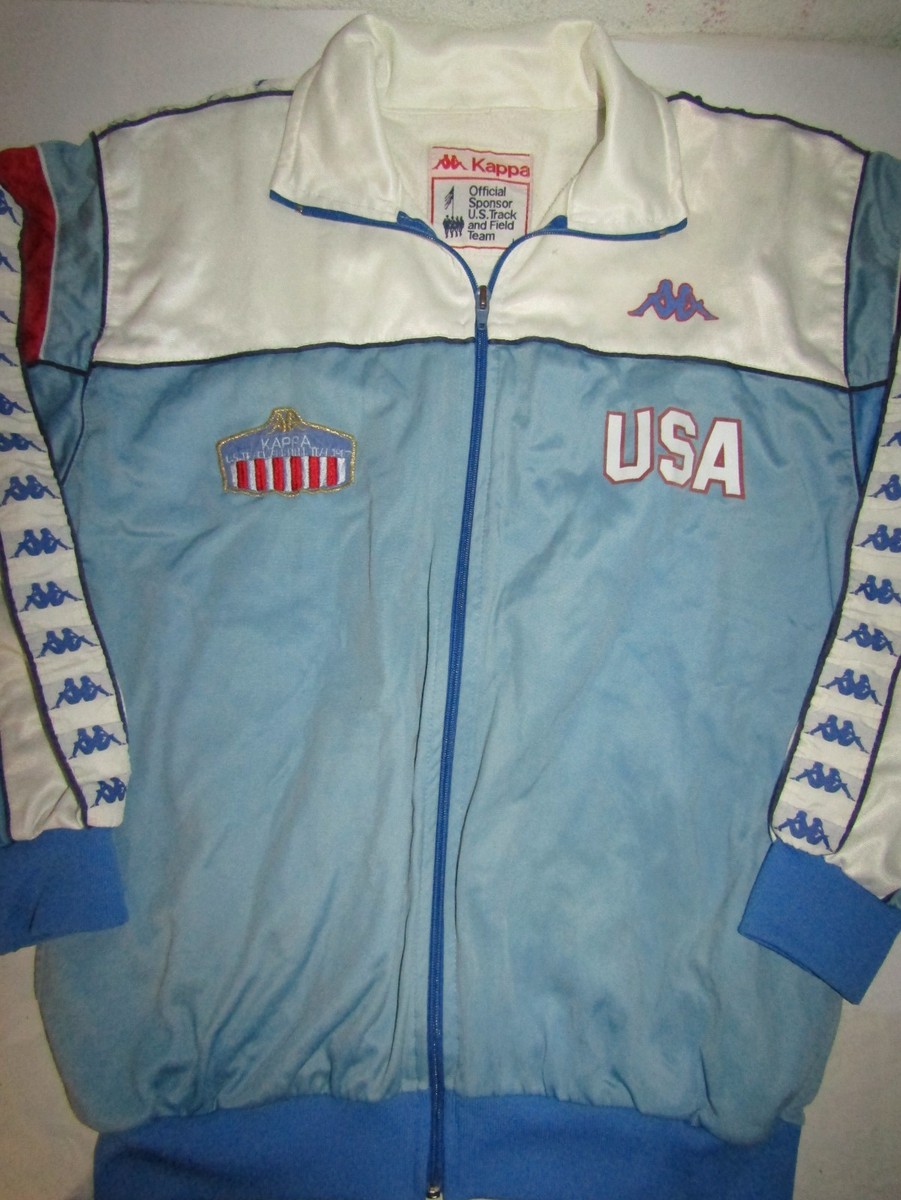 Vintage Kappa USA tracking suit Olympic team track & field L