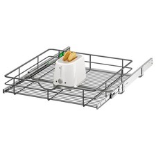 Pull Out Shelves - 23" W x 22" D Soft Close Pull Out Cabinet Organizer 1 Tier...