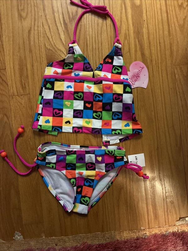 Little Miss Attitude, Size 5 Two-Piece Swimsuit