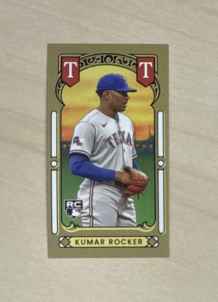 KUMAR ROCKER - 2025 Topps T205 - T80 ROOKIE SERIES #2 - TEXAS RANGERS