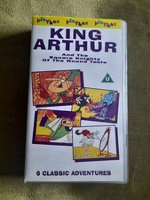 Vintage Vhs Video Children King Arthur 1991 Castle Communications Plc Release 