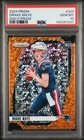 2024 PANINI PRIZM DISCO PRIZM #329 DRAKE MAYE ROOKIE RC PSA 10