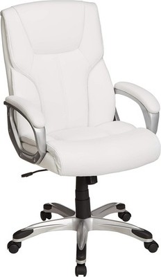 n Basics Executive High Ba Office Desk Chair, Adjustable Height,