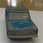 vintage lesney matchbox series no. 42 lark wagonaire blue diecast car