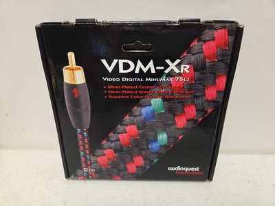 AudioQuest VDM-XR Video Digital Mini/Max 75 ohm Cable 2 Meter