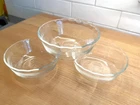 Set of 3: Pyrex #464, 10 oz. Custard Cups, Pyrex Ramekins - 1960's Vintage