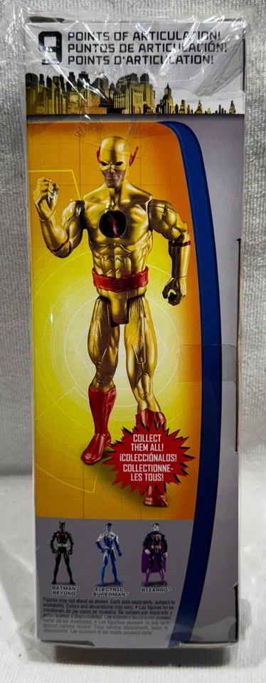 Figura DC Comics Batman Unlimited 12" Flash Inverso Altamente Posable Sin usar, en caja Foto 2 de 4