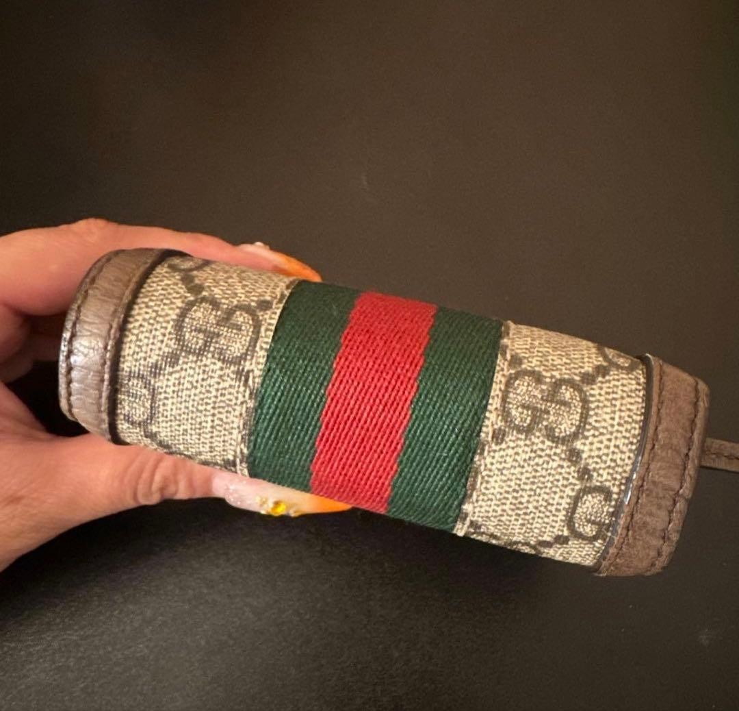 Gucci Wallet GG Marmont Sherry Line Canvas Brown Authentic F0211543 thumbnail 5