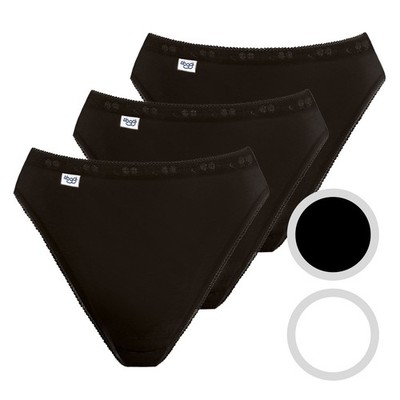 Sloggi - Basic+ - Damen - 3er Pack - Tai-Slip - hoher Baumwollanteil
