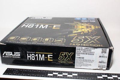 ASUS H81M-E motherboard - open box