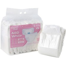 Pañal Desechable Adulto Absorción Fuerte Superficie Seca Toda la Noche Blanco 10 Piezas