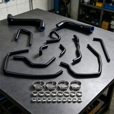 Black Silicone Radiator Hose Kit For Subaru Impreza Wrxsti Gdagdb 2002-2007 Black Silicone Radiator Hose Kit For Subaru Impreza Wrxsti Gdagdb 2002-2007