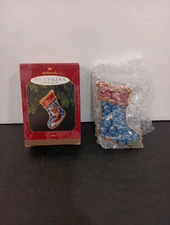 1997 Vintage Hallmark Keepsake Son Ornament Mini Stocking